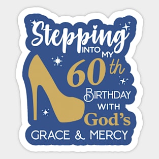 60th birthday Sticker